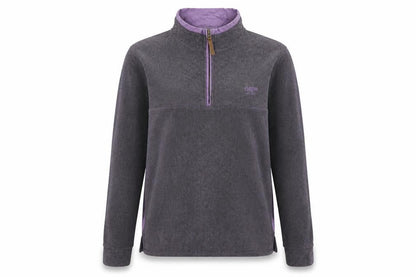 Womens UK Size M Cotton Traders Purple Pullover Sweatshirt