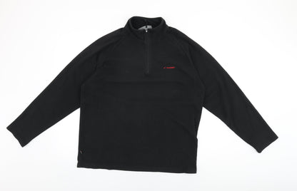Mens UK Size L Mountain Life Black Pullover Sweatshirt