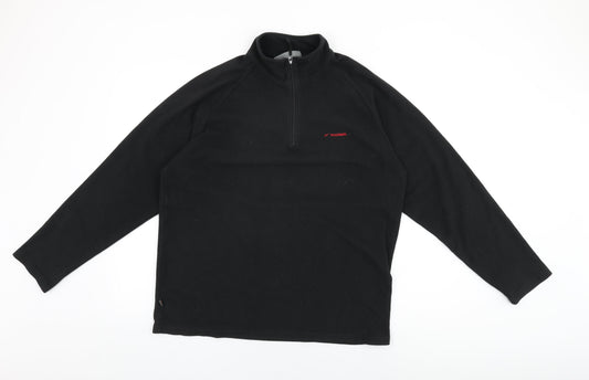Mens UK Size L Mountain Life Black Pullover Sweatshirt