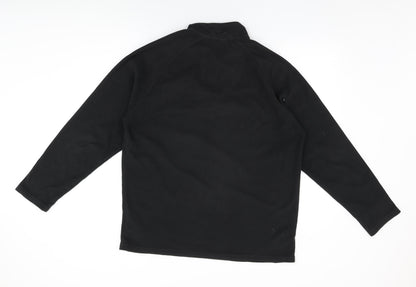 Mens UK Size L Mountain Life Black Pullover Sweatshirt