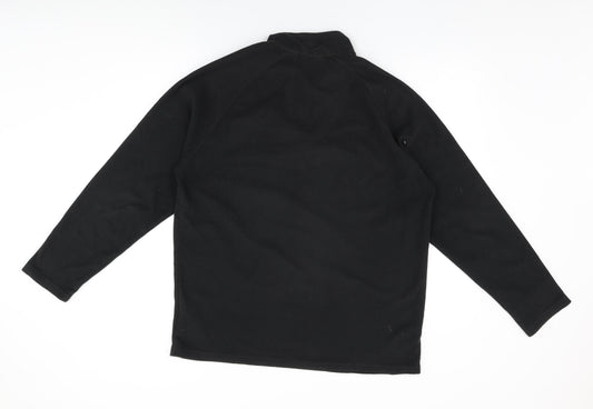 Mens UK Size L Mountain Life Black Pullover Sweatshirt