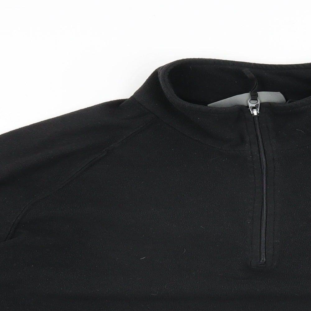 Mens UK Size L Mountain Life Black Pullover Sweatshirt
