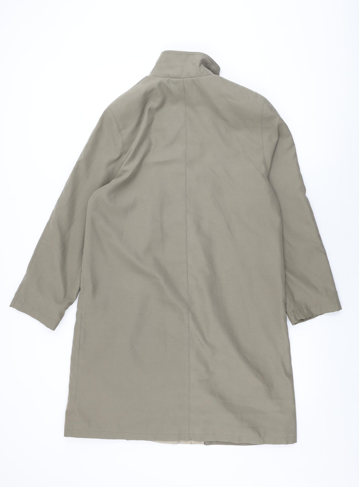 Womens UK Size 8 NuAge Beige Overcoat