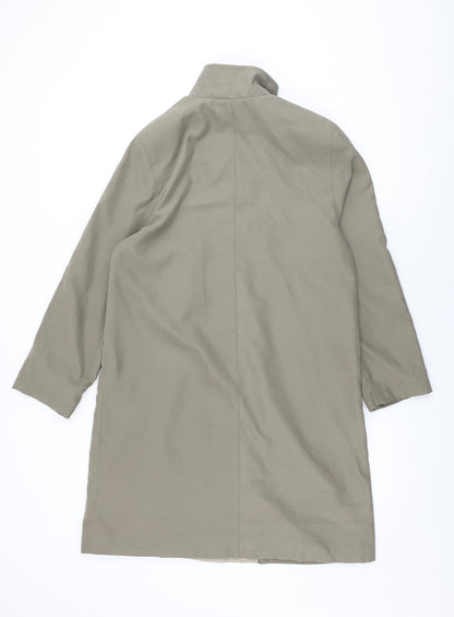Womens UK Size 8 NuAge Beige Overcoat