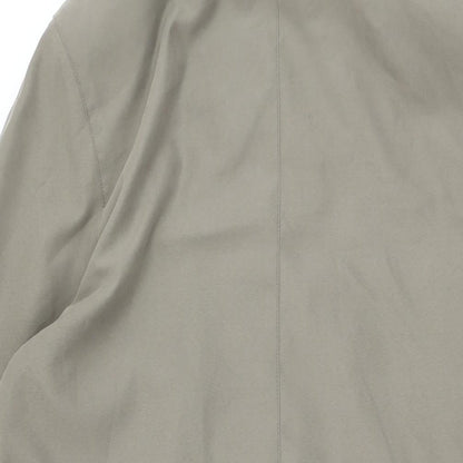Womens UK Size 8 NuAge Beige Overcoat