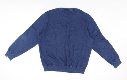 Womens UK Size XL John Lewis Blue Pullover Sweatshirt