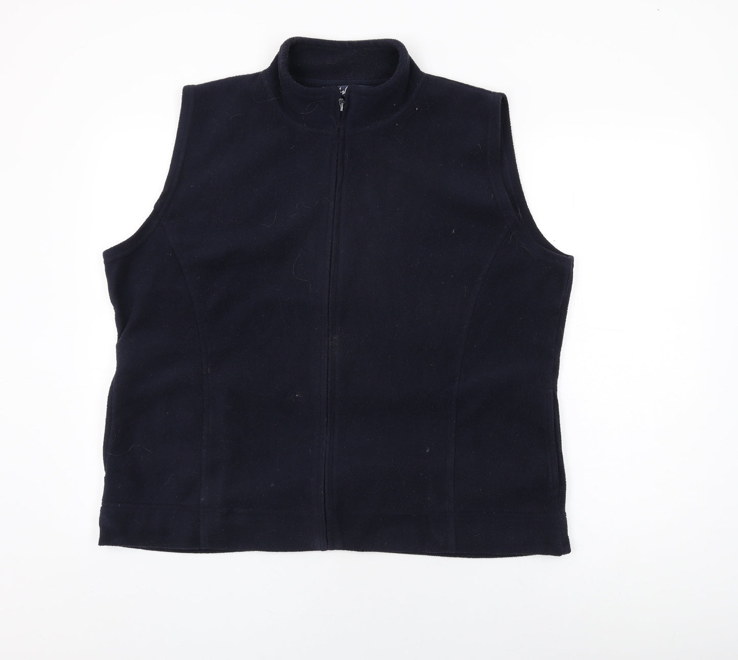Womens UK Size 22 Isle Blue Gilet