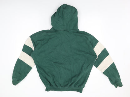 Motel Womens Green Cotton Pullover Hoodie Size XS Pullover - Sporting Club