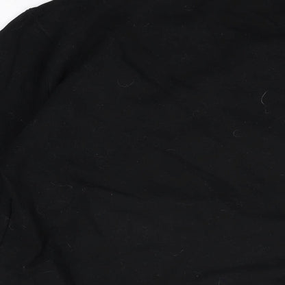 Northern Power Garms Womens Black Cotton Pullover Sweatshirt Size L Pullover - It'll Be Reyt