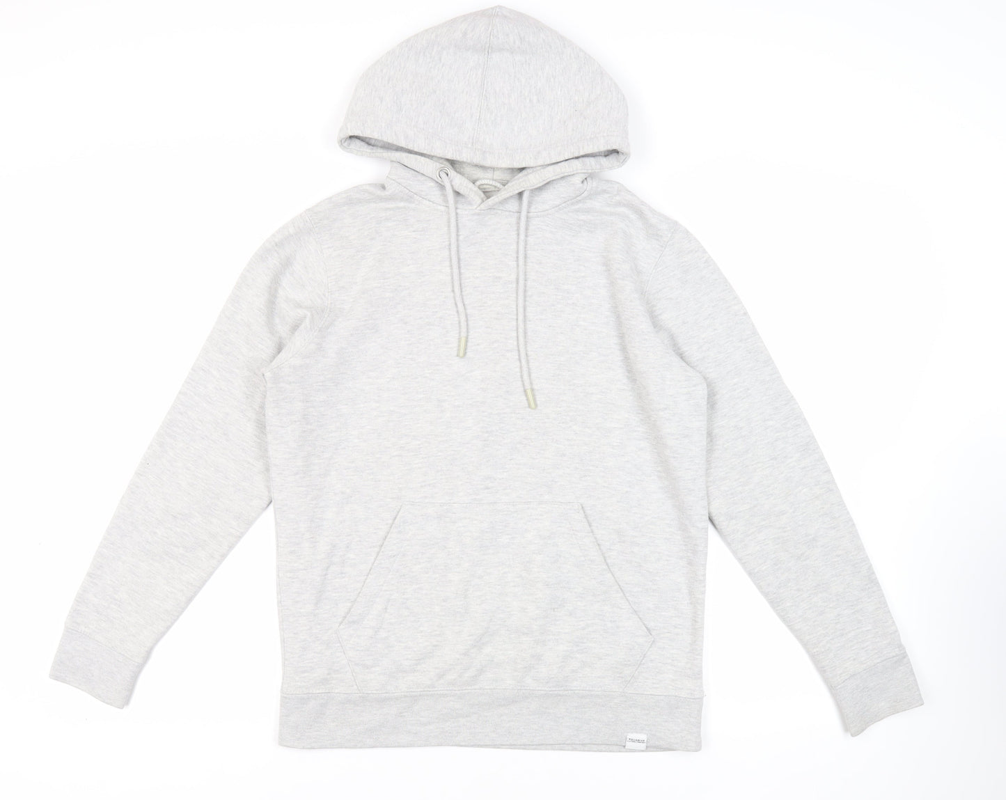 Mens UK Size S Pull&Bear Grey Pullover Hoodie