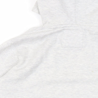 Mens UK Size S Pull&Bear Grey Pullover Hoodie
