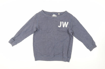Womens UK Size 8 Jack Wills Blue Pullover Sweatshirt