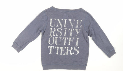 Womens UK Size 8 Jack Wills Blue Pullover Sweatshirt