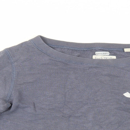Womens UK Size 8 Jack Wills Blue Pullover Sweatshirt