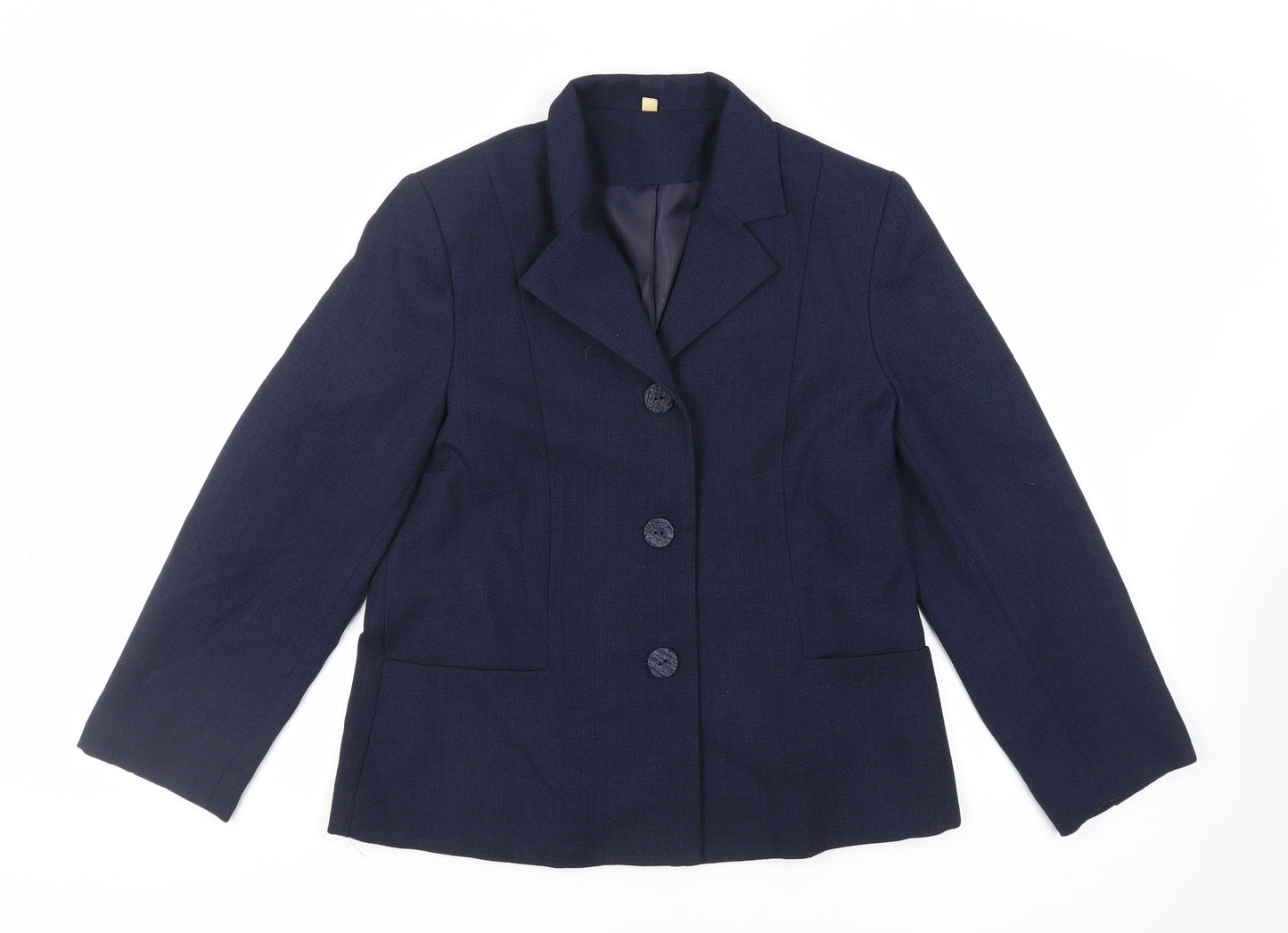 Womens UK Size 14 EWM Blue Jacket