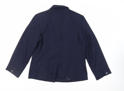 Womens UK Size 14 EWM Blue Jacket