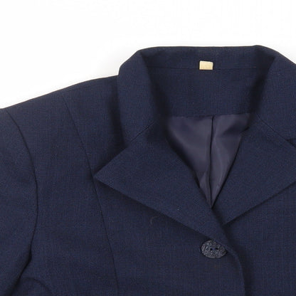 Womens UK Size 14 EWM Blue Jacket