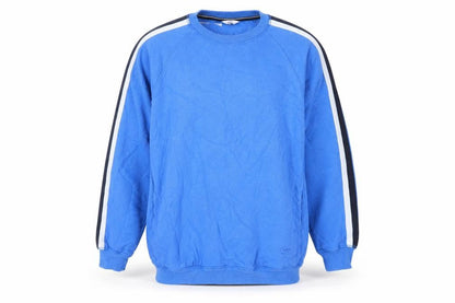Mens UK Size L Cotton Traders Blue Pullover Sweatshirt