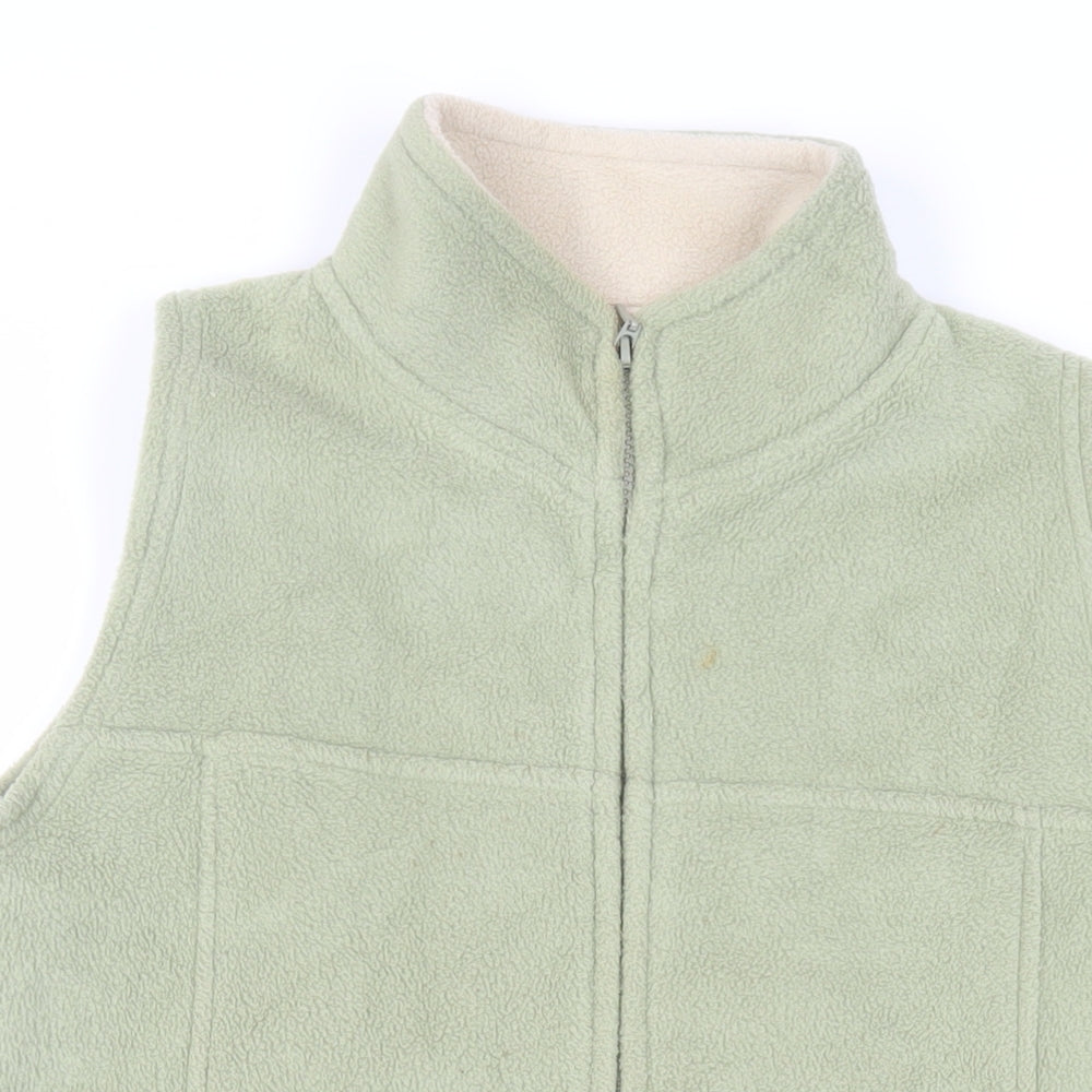 Womens UK Size 12 EWM Green Gilet