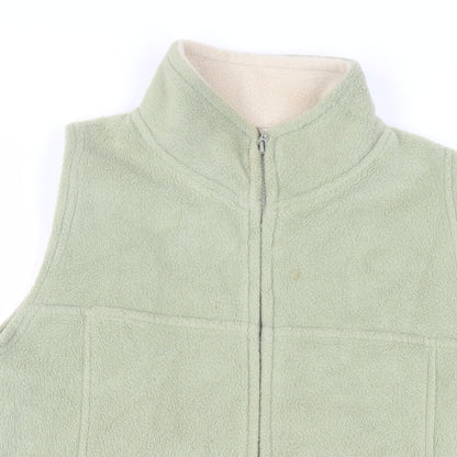 Womens UK Size 12 EWM Green Gilet