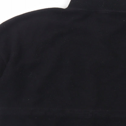 Active People Womens Black Polyester Pullover Sweatshirt Size 8 Drawstring - Adjustable Waist