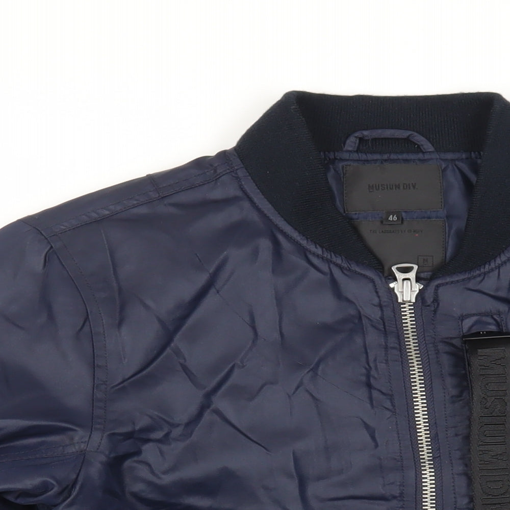 Mens UK Size M MUSIUM DIV. Blue Jacket