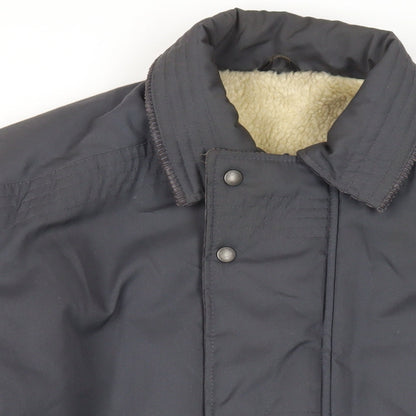 Mens UK Size M St Michael Blue Pea Coat