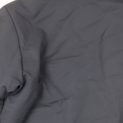Mens UK Size M St Michael Blue Pea Coat