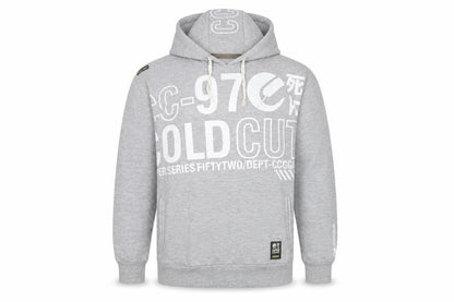 Super Coldcut Mens Grey Cotton Pullover Hoodie Size XL