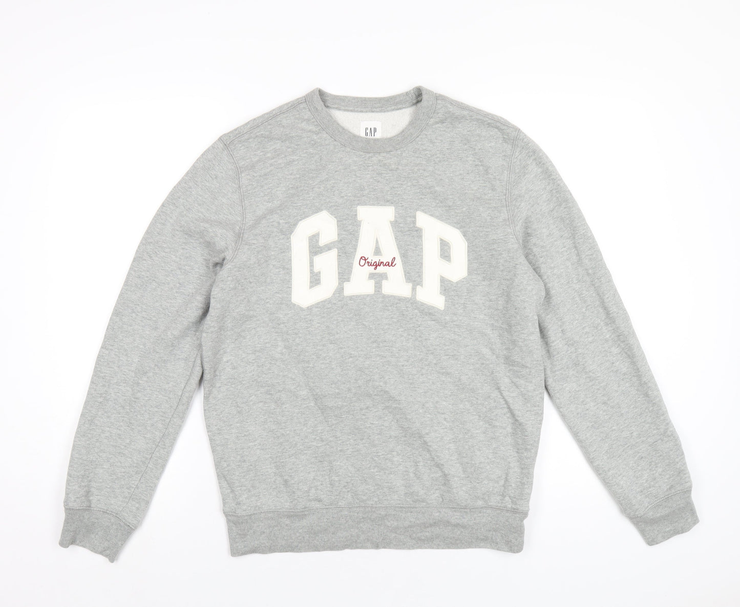 Gap Womens Grey Cotton Pullover Sweatshirt Size S Pullover