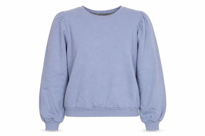 Saint Tropez Clothing Womens Blue Cotton Pullover Sweatshirt Size M Pullover