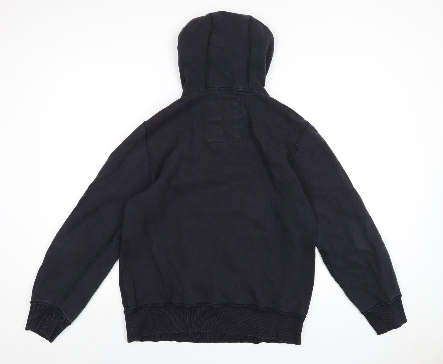 Mens UK Size M NEXT Blue Pullover Hoodie