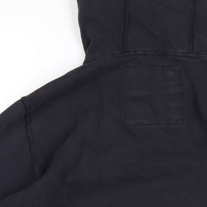 Mens UK Size M NEXT Blue Pullover Hoodie