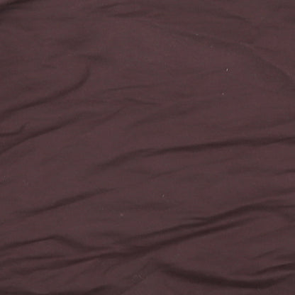 Missguided Womens Brown Cotton Pullover Sweatshirt Size 4 Pullover