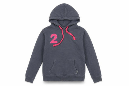 Lansdown Womens Grey Cotton Pullover Hoodie Size 10 Pullover