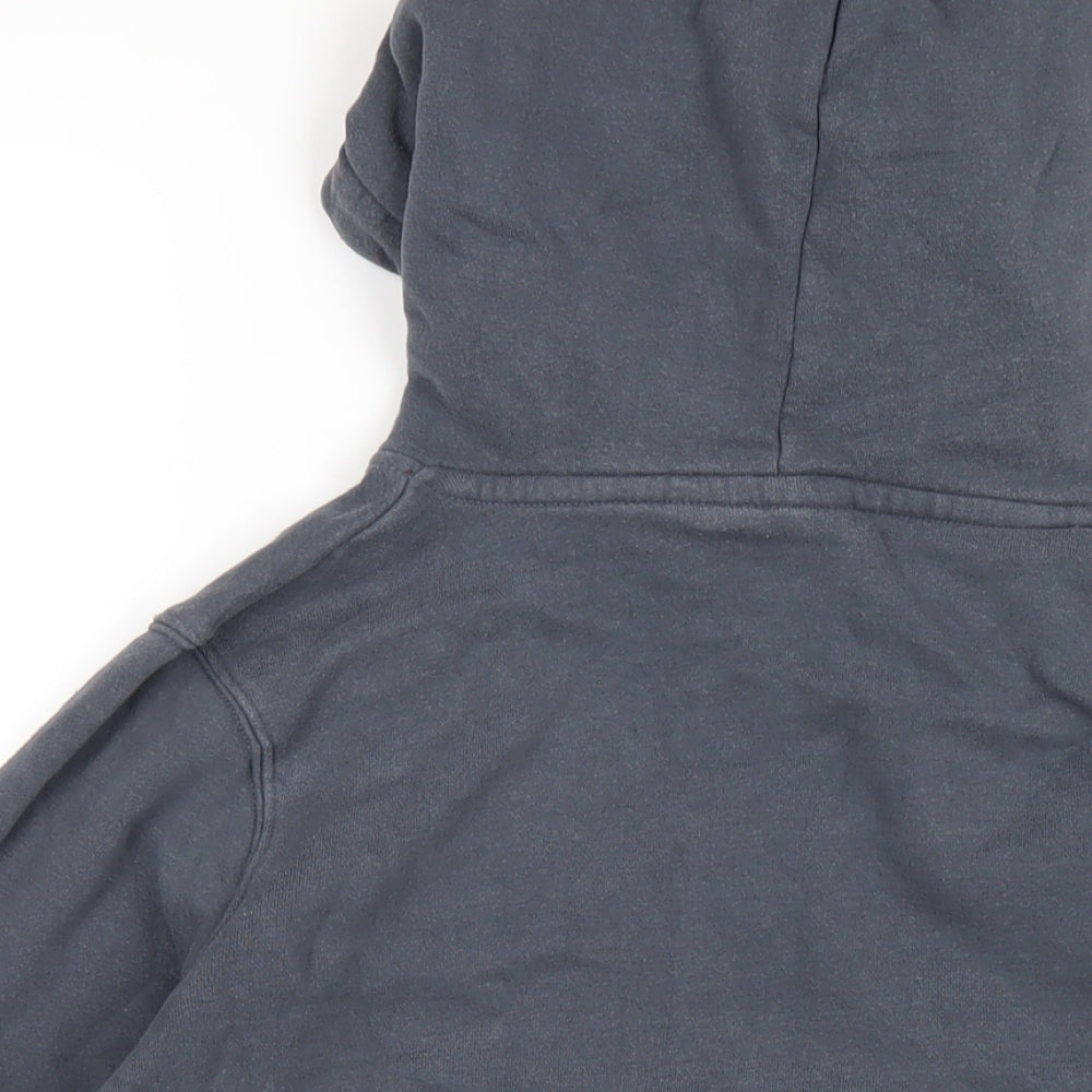 Lansdown Womens Grey Cotton Pullover Hoodie Size 10 Pullover