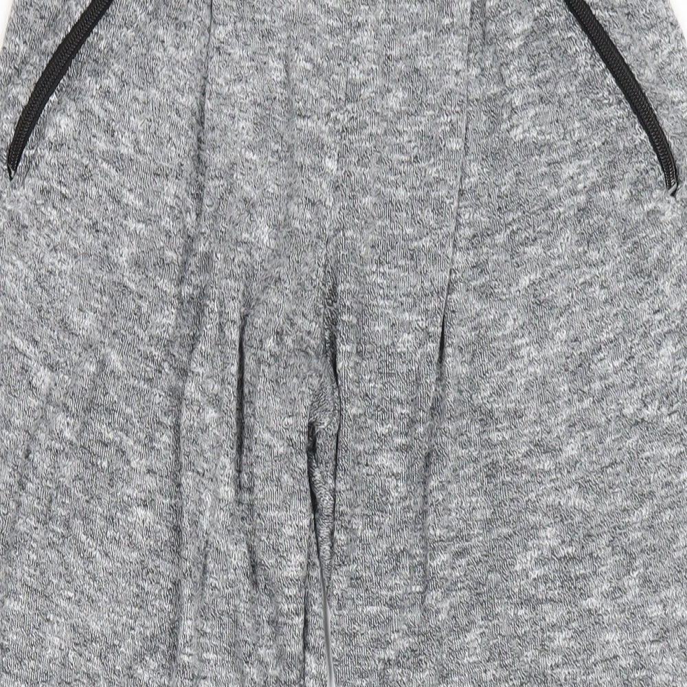 Quinze Heures Pars Trente Womens Grey Polyester Jogger Trousers Size 28 in L28 in Regular