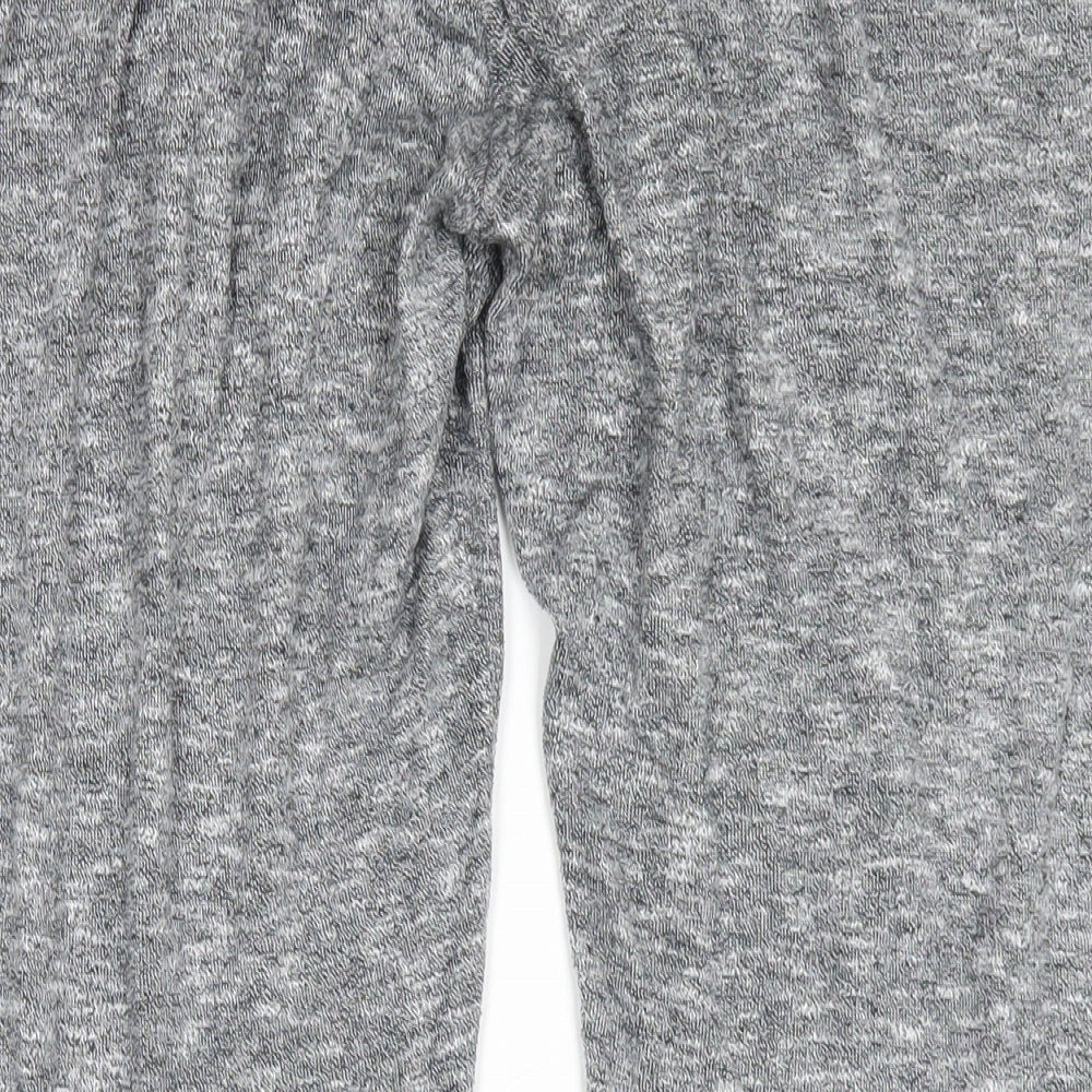 Quinze Heures Pars Trente Womens Grey Polyester Jogger Trousers Size 28 in L28 in Regular