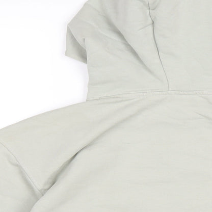 Couture Womens Green Cotton Pullover Hoodie Size M Pullover