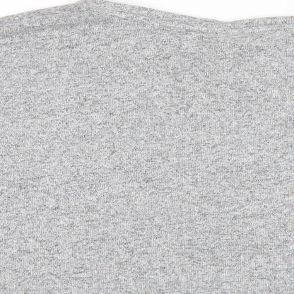 Womens UK Size S H&M Grey Basic T-Shirt