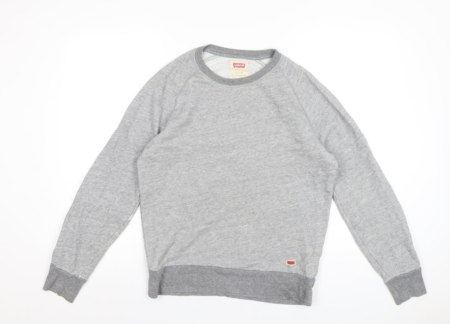 Mens UK Size S Levi's Grey Pullover Sweatshirt