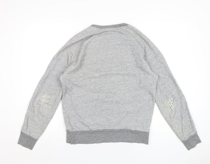 Mens UK Size S Levi's Grey Pullover Sweatshirt