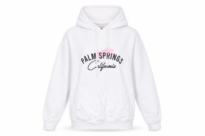 Lipsy Womens White Cotton Pullover Hoodie Size S Pullover