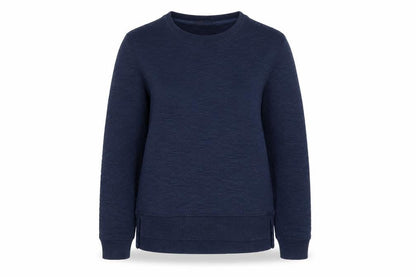 Oodji Womens Blue Polyester Pullover Sweatshirt Size XS Pullover