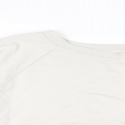 Gap Womens Beige Cotton Pullover Sweatshirt Size XL Pullover