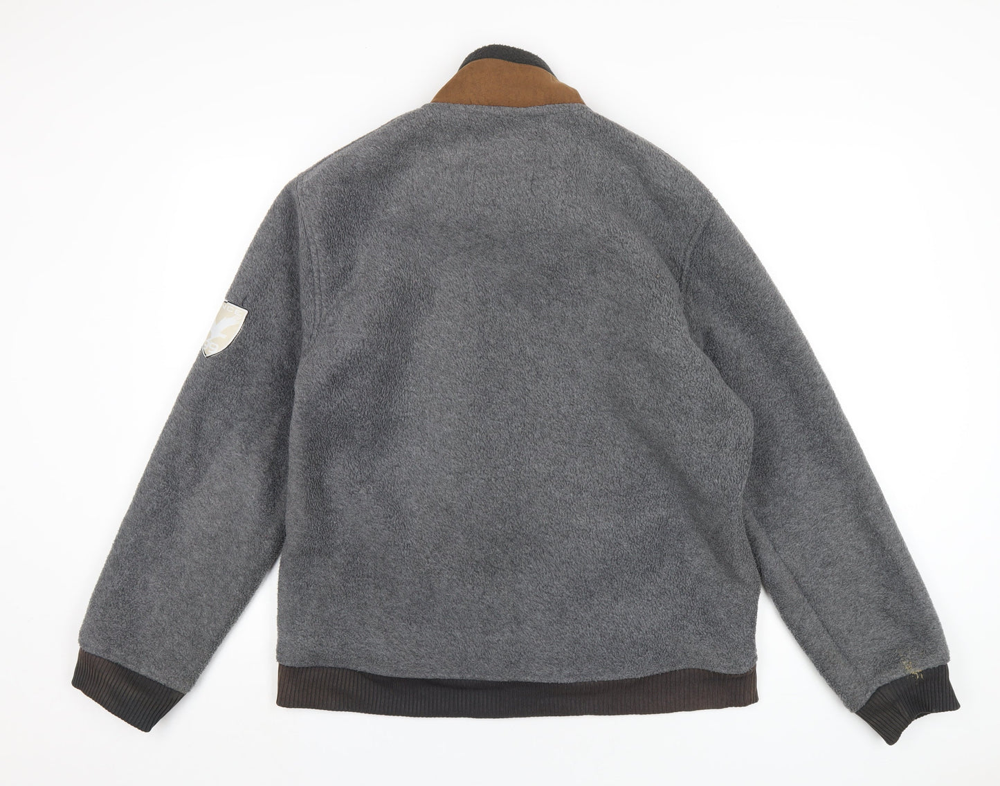 Atlas Mens Grey Jacket Size M Zip