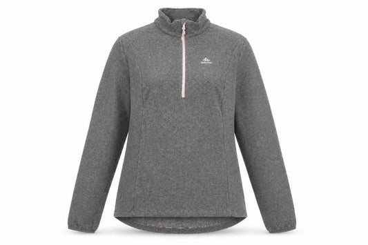 Womens UK Size L Quechua Grey Pullover Sweatshirt