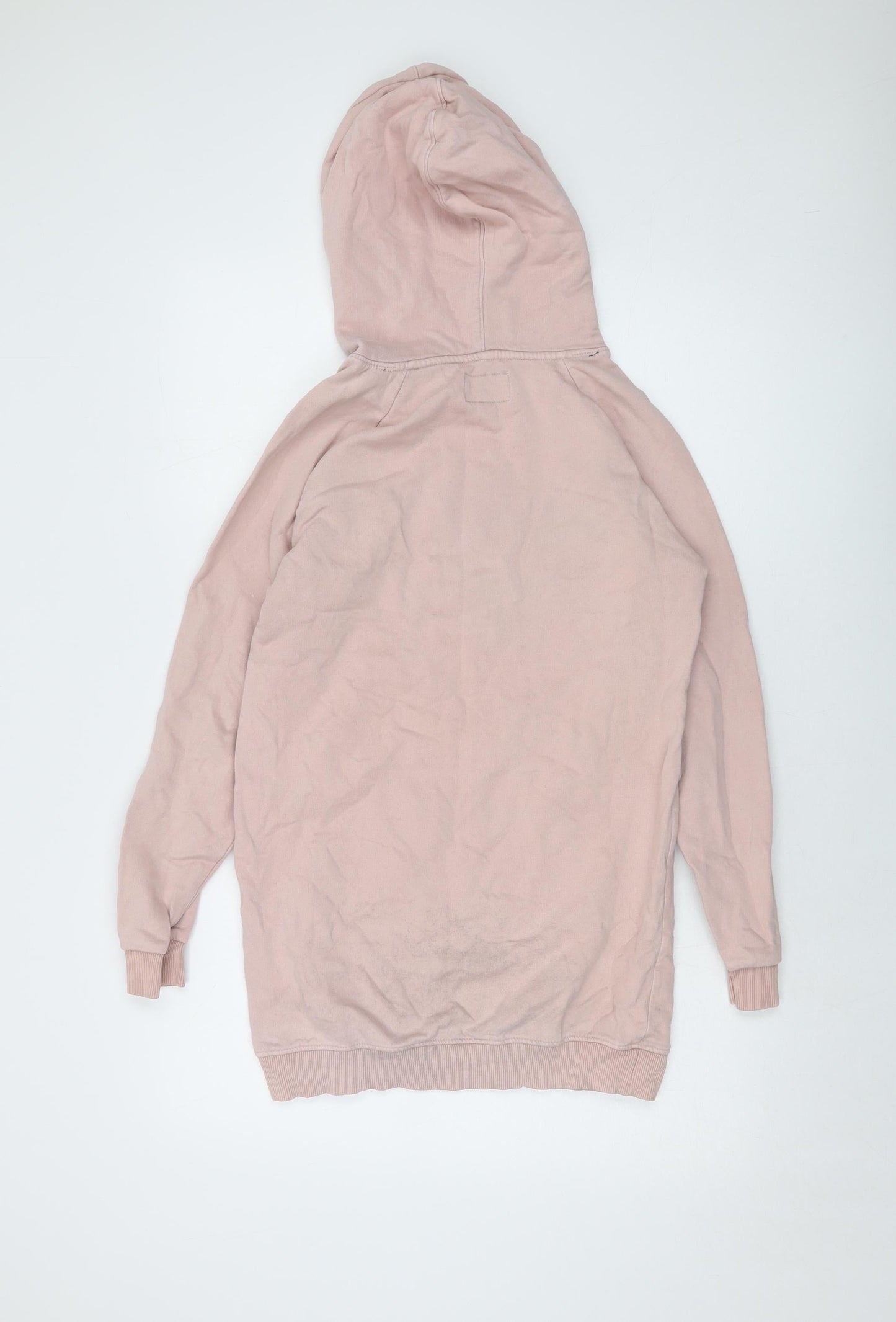 Threadgirls Girls Pink Cotton Pullover Hoodie Size 13 Years Pullover