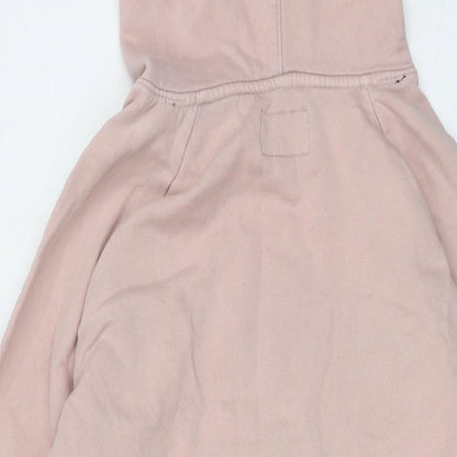 Threadgirls Girls Pink Cotton Pullover Hoodie Size 13 Years Pullover