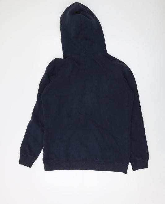 Womens UK Size 8 Jack Wills Blue Pullover Hoodie